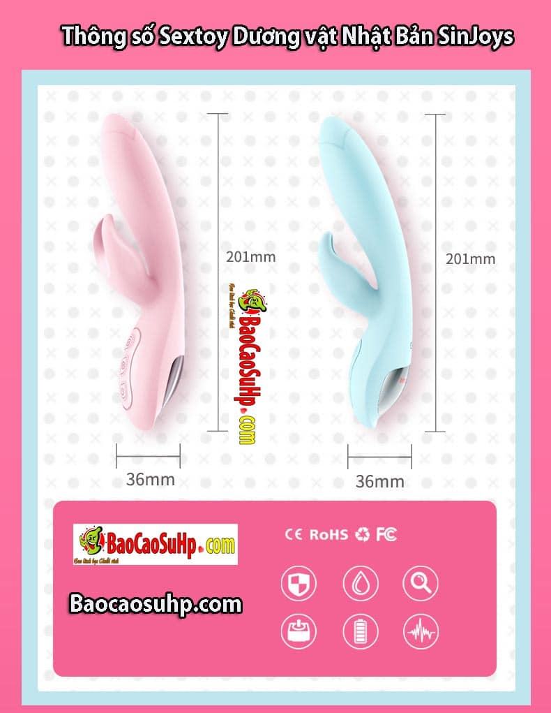 Sextoy Dương Vật Nhật Bản SinJoys Siêu Mềm An Toàn Kích Thích