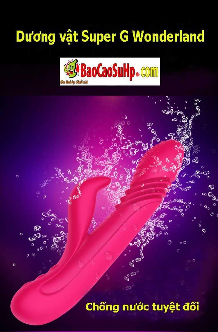 Sextoy Super G Wonderland rung thụt phát nhiệt kích thích cực sướng Sextoy Super G Wonderland rung thụt phát nhiệt kích thích cực sướng