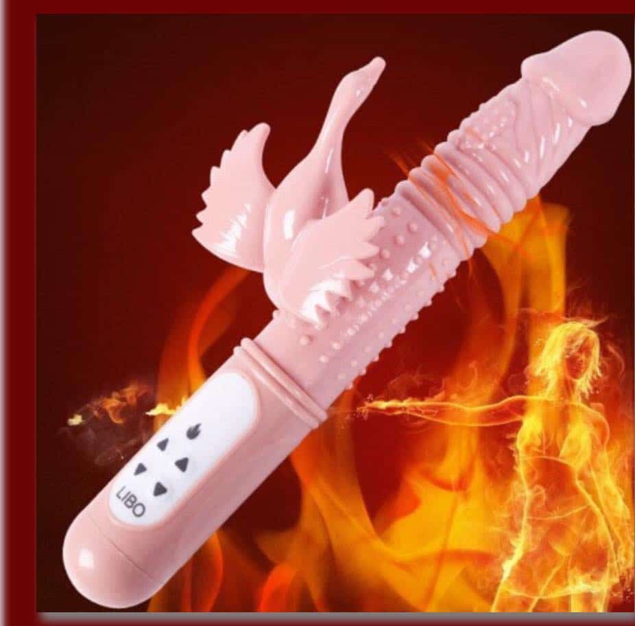 Libo Warm Dương vật giả rung tỏa nhiệt Siêu thật, Kích thích cực đỉnh