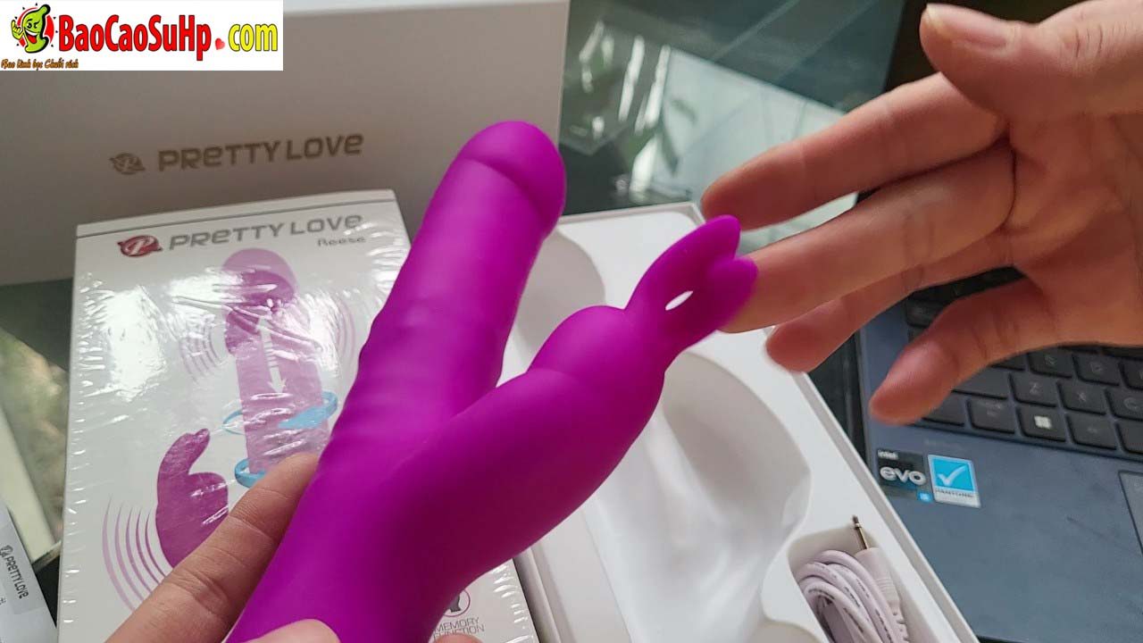  Nơi bán Dương vật giả tai thỏ Pretylove Reese Rung bi xoay thụt lên xuống. giá rẻ