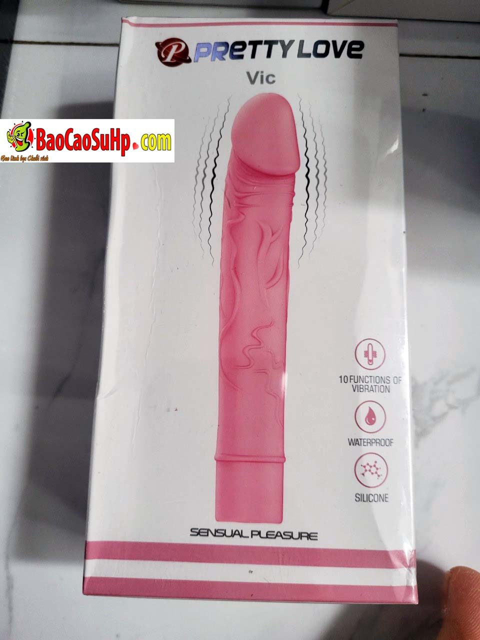Que rung PrettyLove VIC nhỏ gọn 10 chế độ, massage mạnh mẽ kích thích
