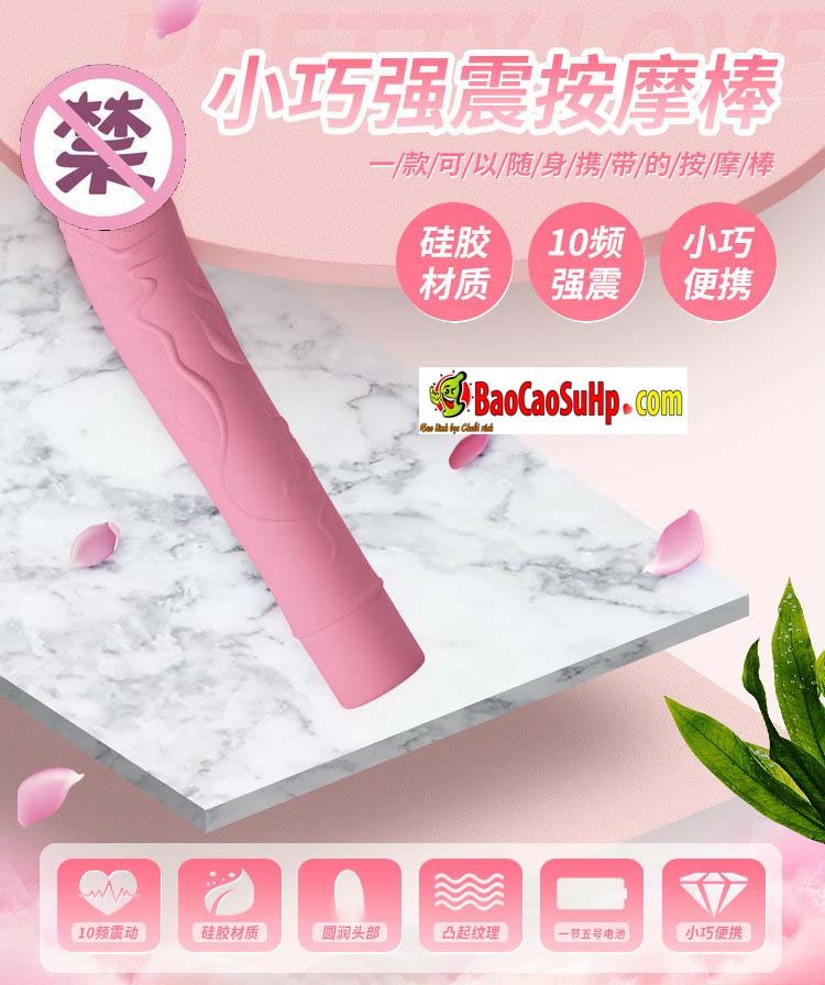 Que rung PrettyLove VIC nhỏ gọn 10 chế độ, massage mạnh mẽ kích thích