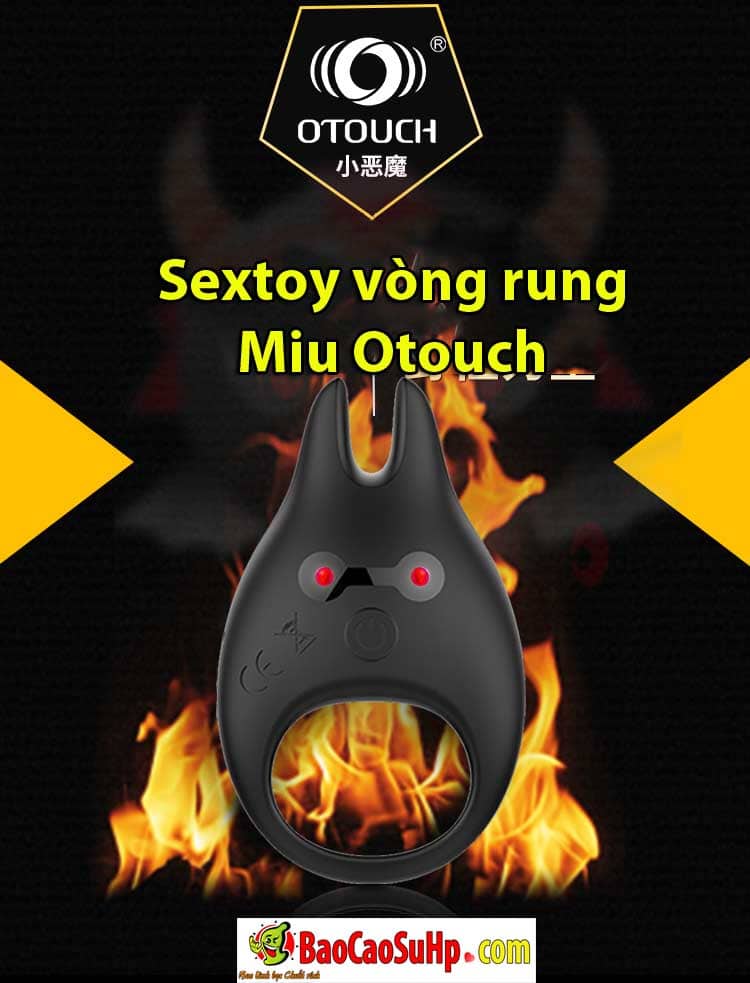 Vòng rung Miu Otouch sextoy cao cấp tăng khoái cảm kéo dài