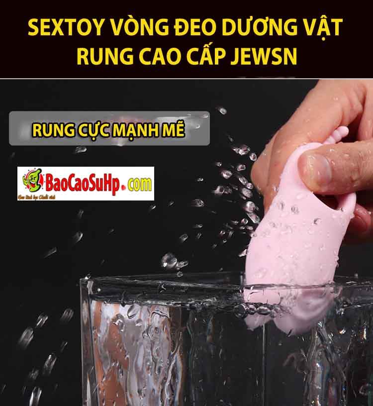 Vòng rung dương vật JEWSN cao cấp tăng khoái cảm thăng hoa