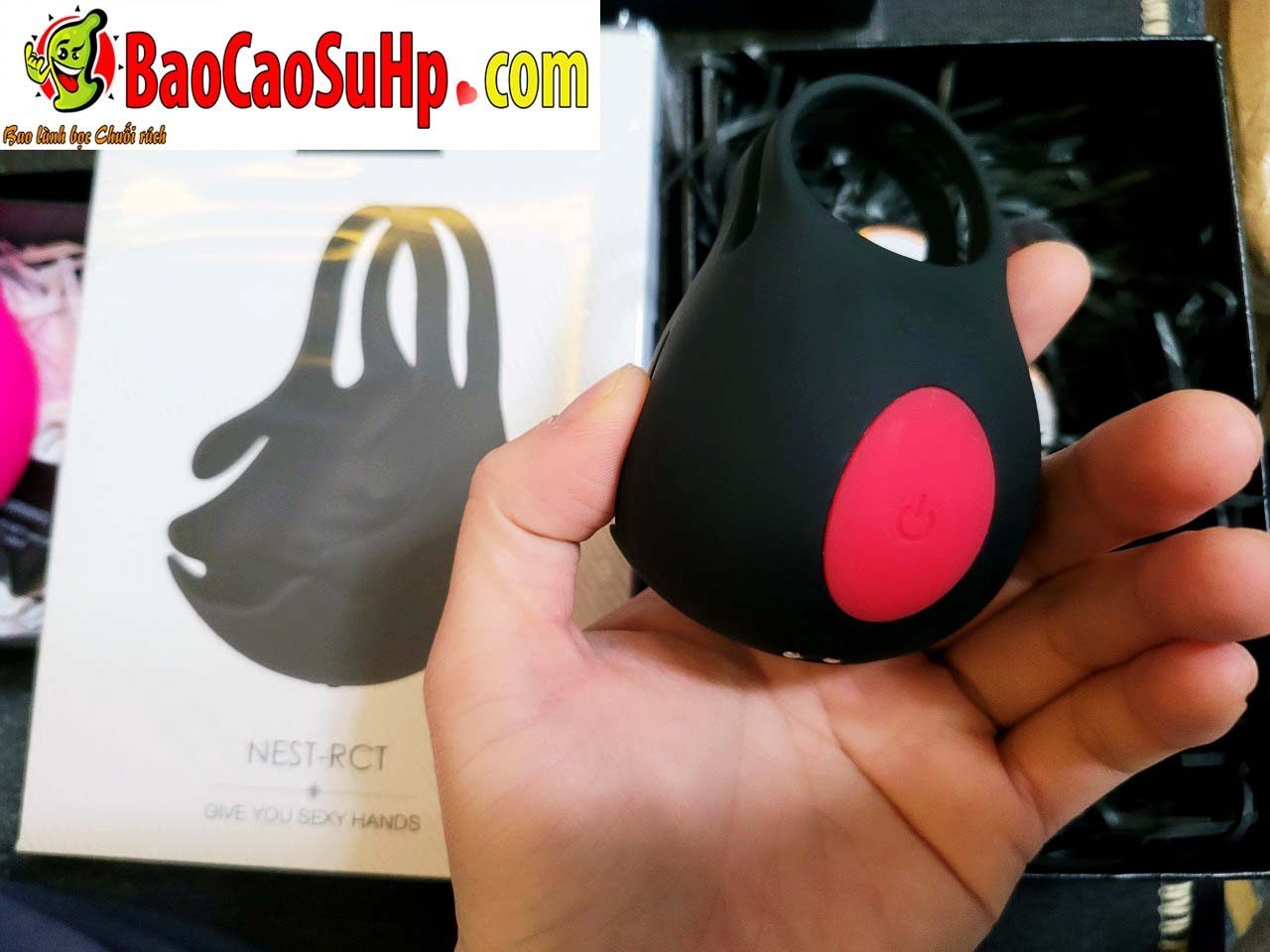  Review Sextoys Vòng đeo massage bìu và dương vật tăng khoái cảm Shand Matric nhập khẩu