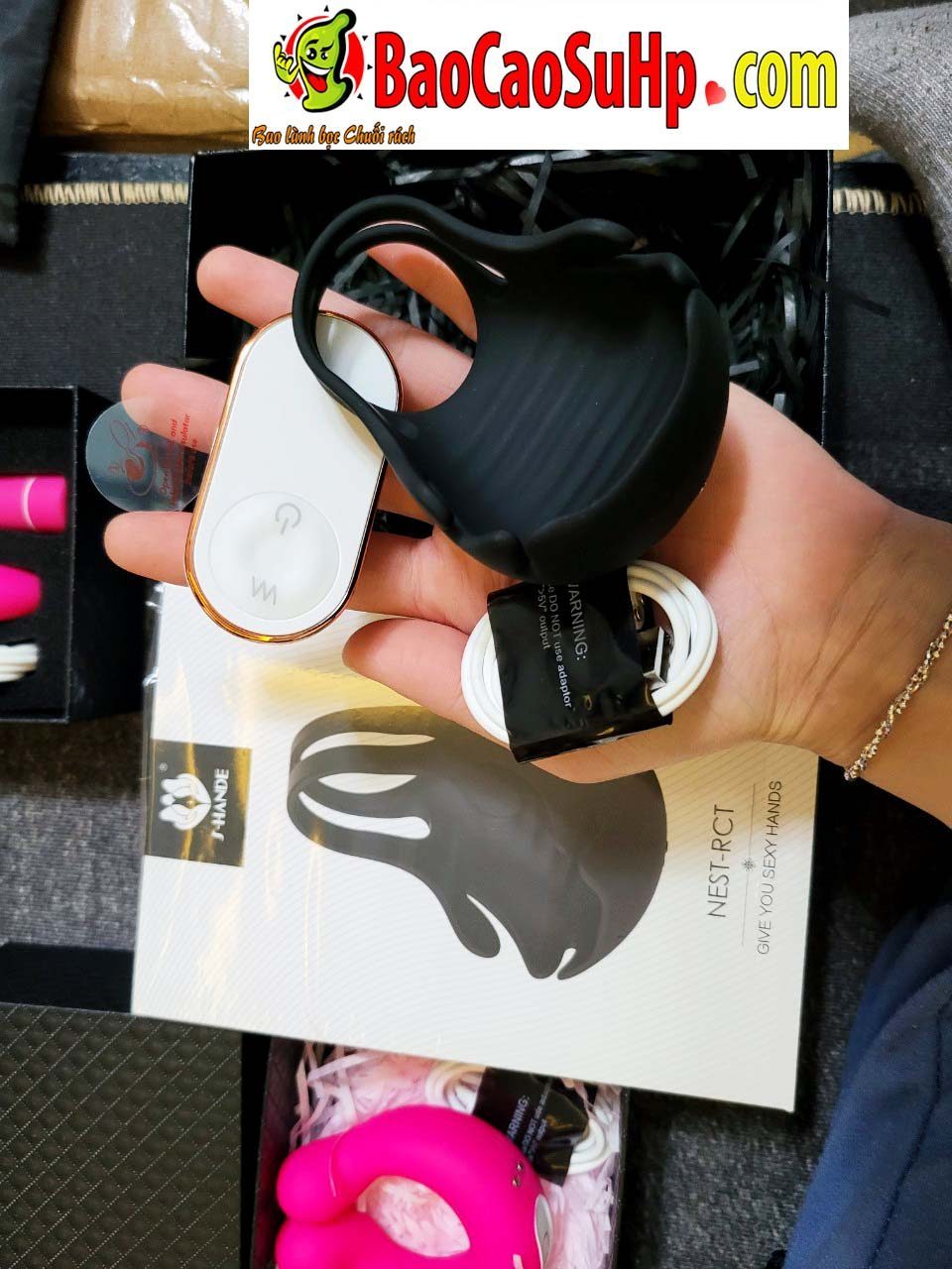  Review Sextoys Vòng đeo massage bìu và dương vật tăng khoái cảm Shand Matric nhập khẩu