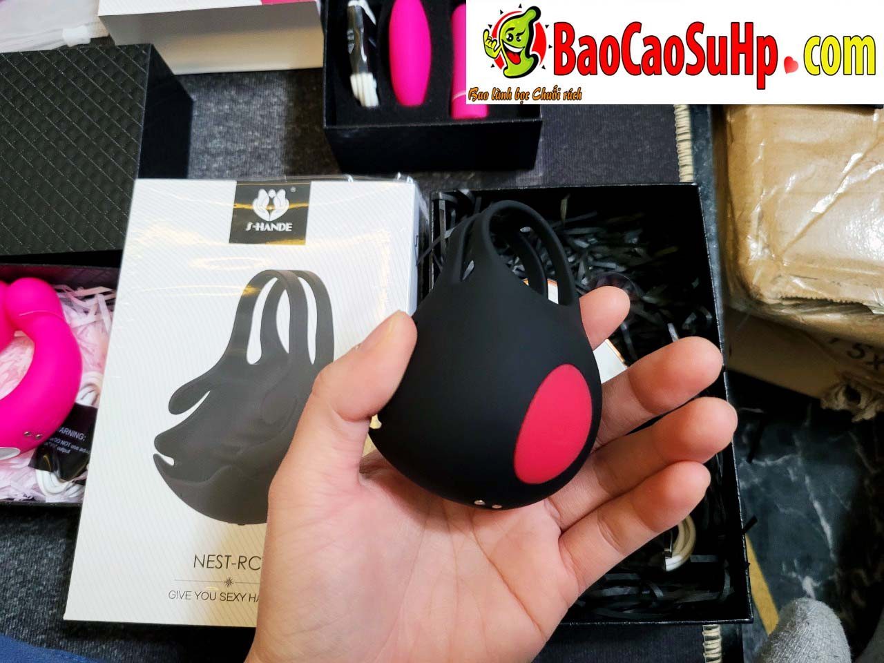  Review Sextoys Vòng đeo massage bìu và dương vật tăng khoái cảm Shand Matric nhập khẩu