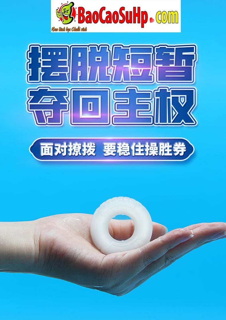 Bộ vòng đeo kéo dài quan hệ Bots Ring tăng khoái cảm bền lâu