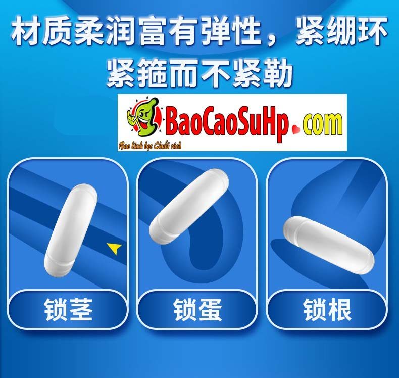 Bộ vòng đeo kéo dài quan hệ Bots Ring tăng khoái cảm bền lâu