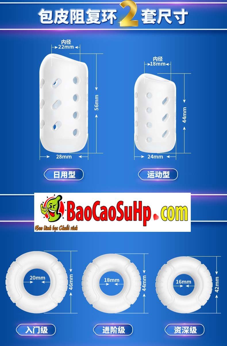 Bộ vòng đeo kéo dài quan hệ Bots Ring tăng khoái cảm bền lâu