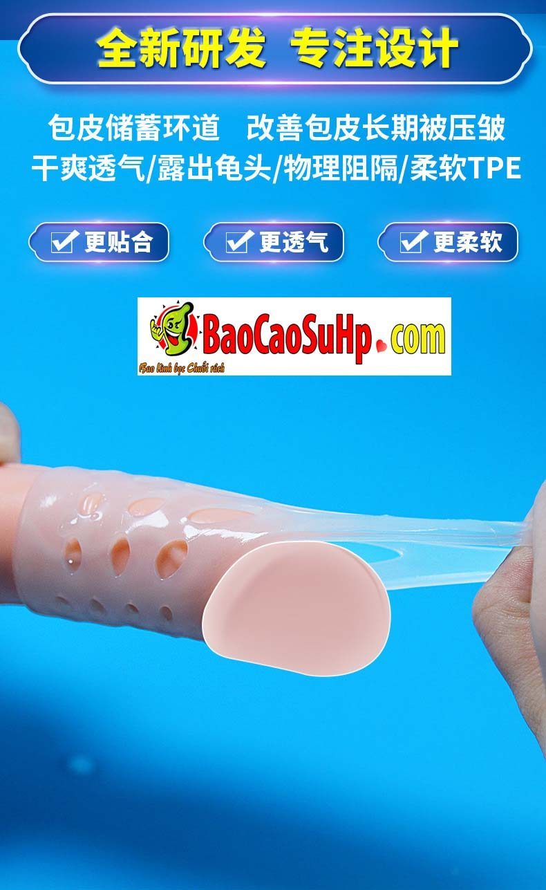 Bộ vòng đeo kéo dài quan hệ Bots Ring tăng khoái cảm bền lâu