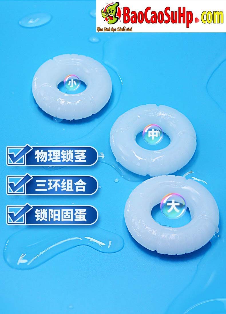 Bộ vòng đeo kéo dài quan hệ Bots Ring tăng khoái cảm bền lâu