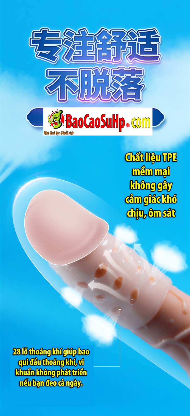 Bộ vòng đeo kéo dài quan hệ Bots Ring tăng khoái cảm bền lâu