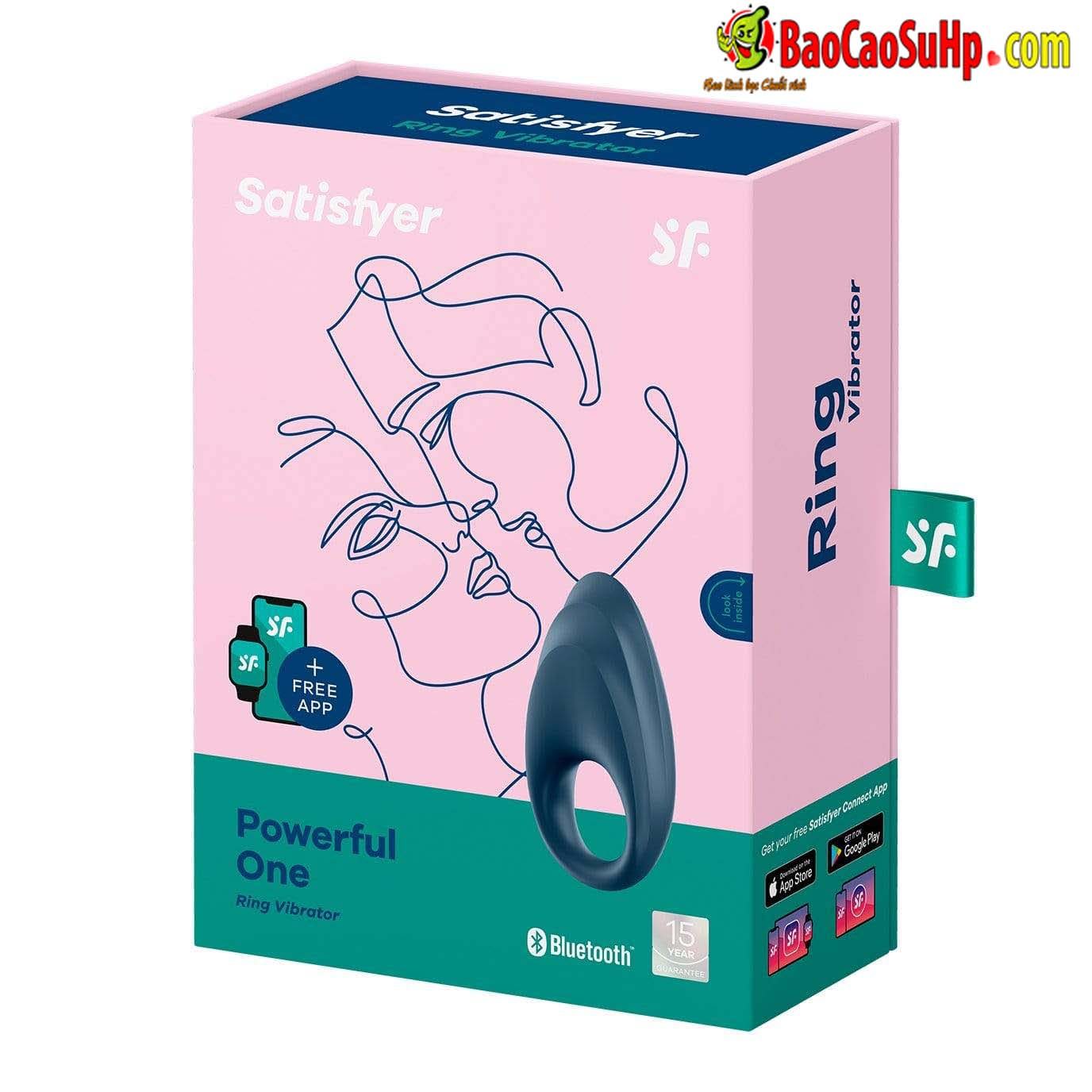 Vòng đeo dương vật USA cao cấp Satisfyer mạnh mẽ điều khiển app