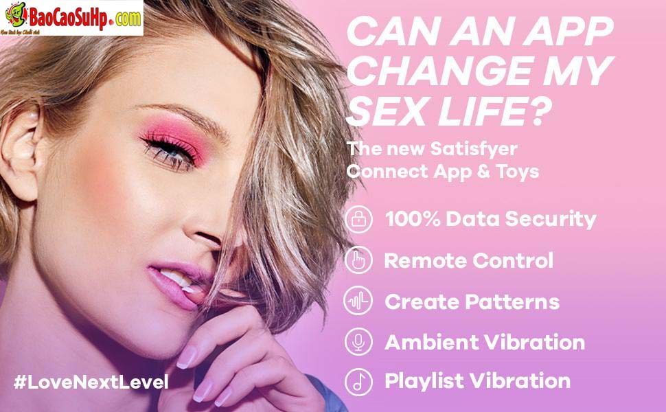 Vòng đeo dương vật USA cao cấp Satisfyer mạnh mẽ điều khiển app