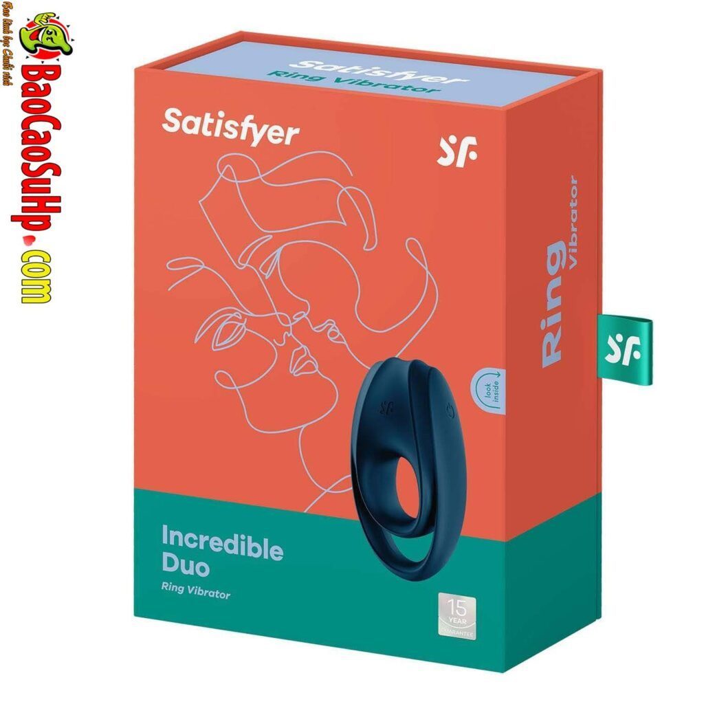 Vòng đeo dương vật Satisfyer Incredible Duo cao cấp rung mạnh mẽ