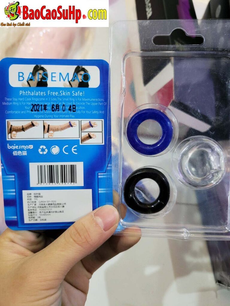 Vòng Đeo Dương Vật Trơn Mềm Giá Rẻ - Bộ 3 Chiếc Dẻo Dai TRUST ME