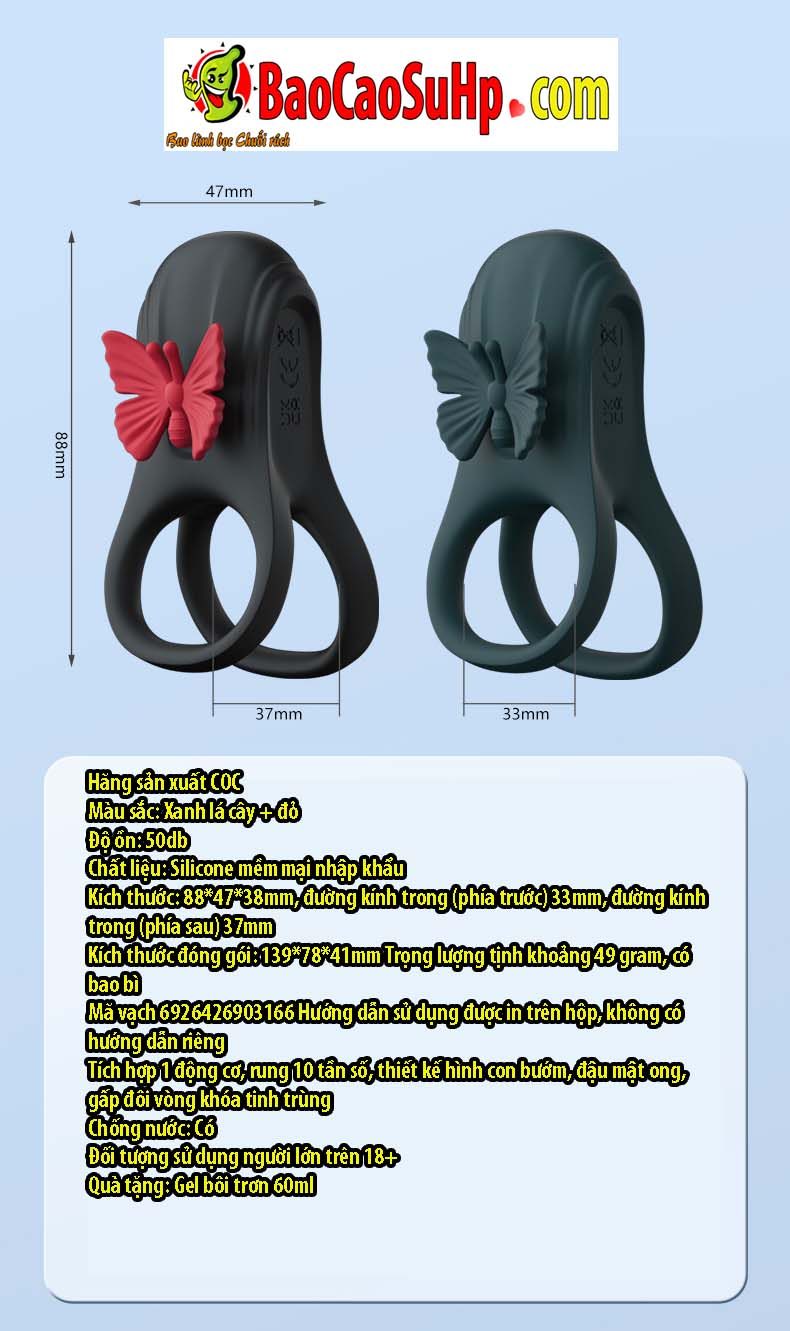 Vòng Dương Vật Aphra 10 Chế Độ Rung Kích Thích - Tăng Khoái Cảm