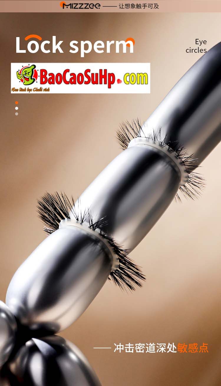 Vòng đeo dương vật Lock Sperm dày kích thích nhột cực đã