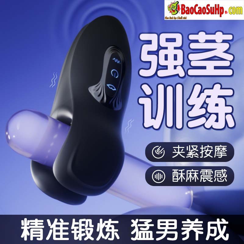  Mua Máy rung hỗ trợ tự sướng kích thích massage dành cho nam giới Mizzzee VISE BLACK tốt nhất