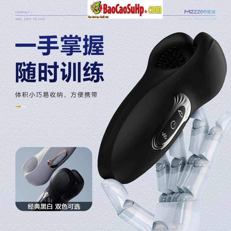  Mua Máy rung hỗ trợ tự sướng kích thích massage dành cho nam giới Mizzzee VISE BLACK tốt nhất