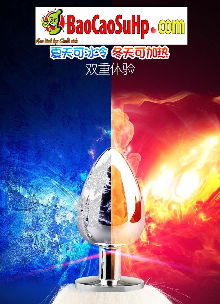 Đuôi cáo Sextoy Mizzzee thụt âm đạo hậu môn cực phê