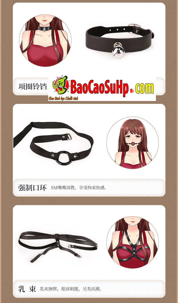 Bộ đồ chơi BDSM cao cấp 15 món Black Premium giá tốt