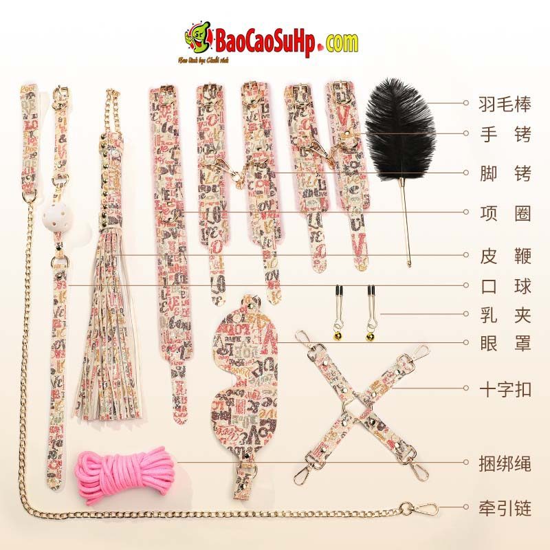 Bộ BDSM Mizzzee 12 món Start Bundle độc đáo phong cách trẻ trung