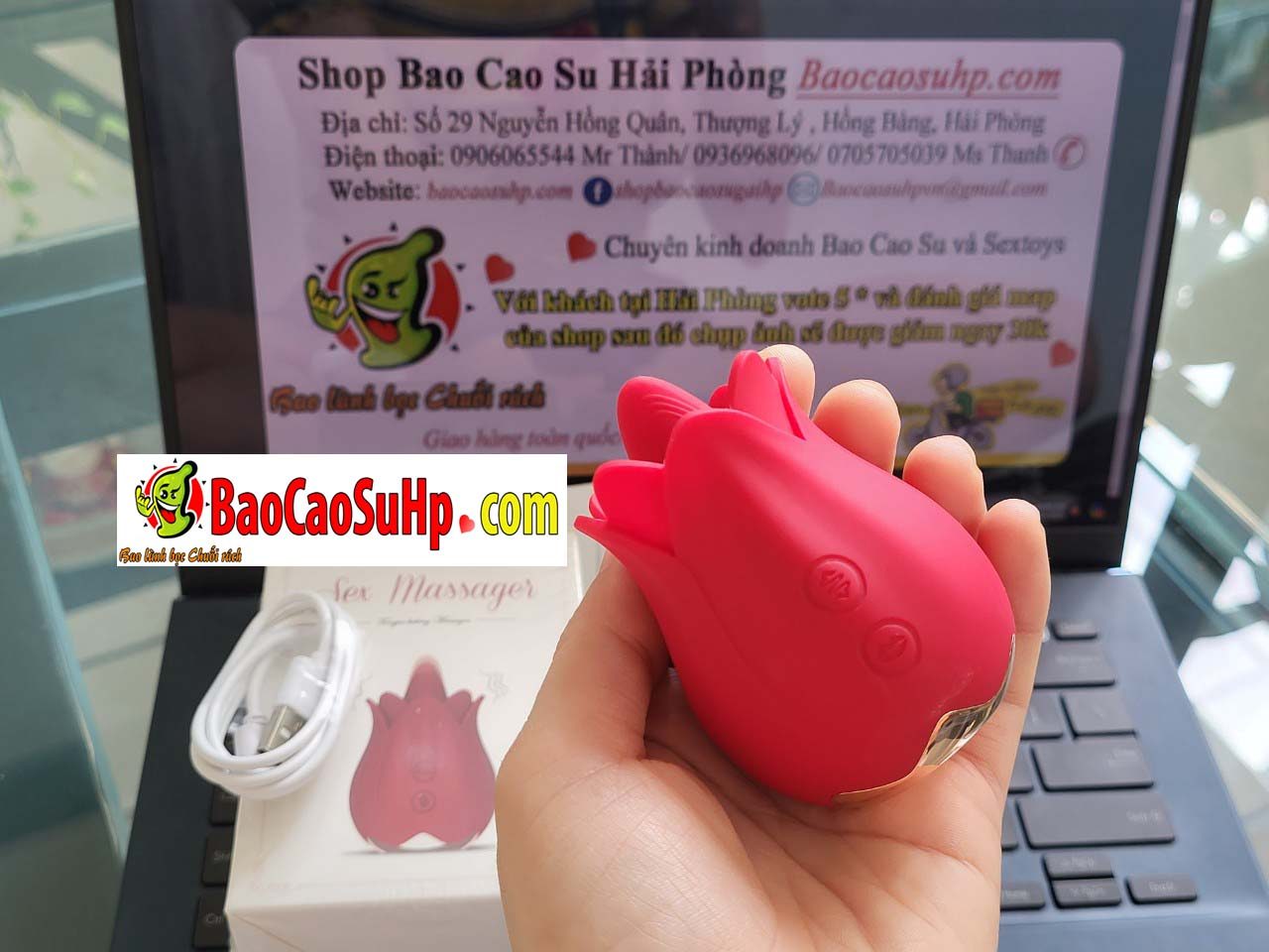  Sỉ Lưỡi liếm Hoa hồng Mengma HGOD đỏ massage Nữ giá rẻ