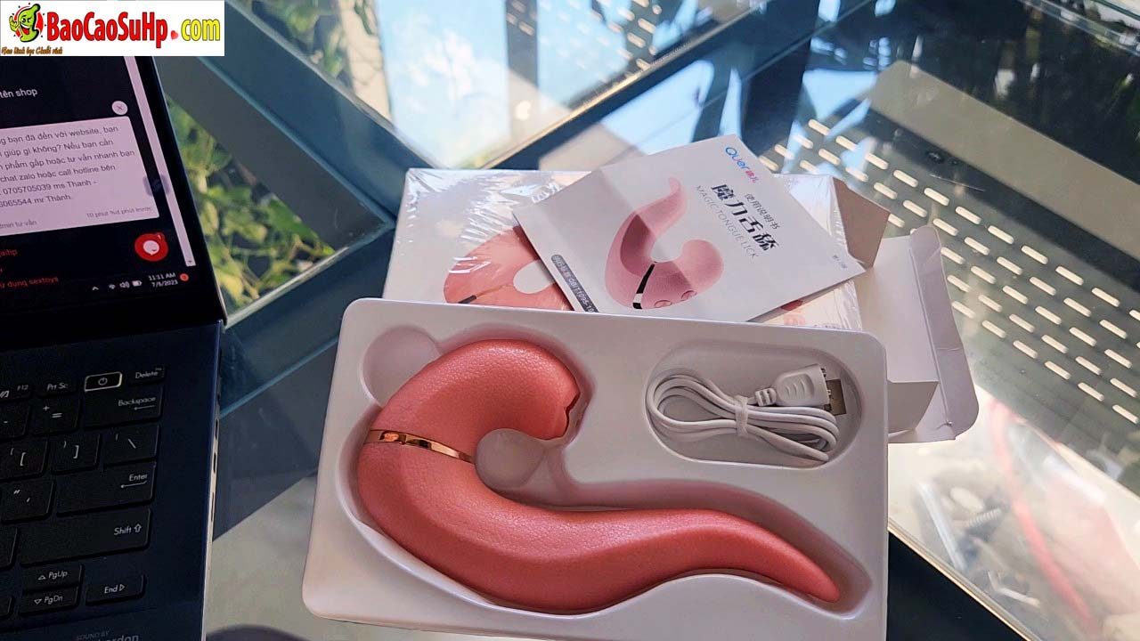 Lưỡi liếm Magic Tongue siêu thực mạnh mẽ kích thích đỉnh cao