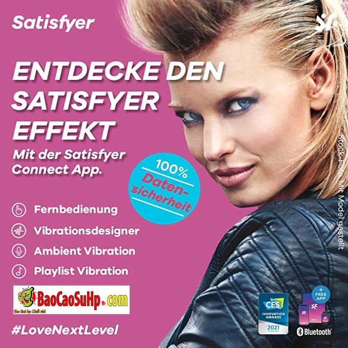 Thụt hậu môn Plugilicious 2 App - Satisfyer USA cao cấp, mới