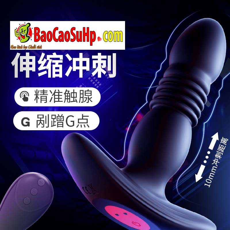 Thụt hậu môn Mokang giật điều khiển kích thích tuyến tiền liệt tăng khoái cảm