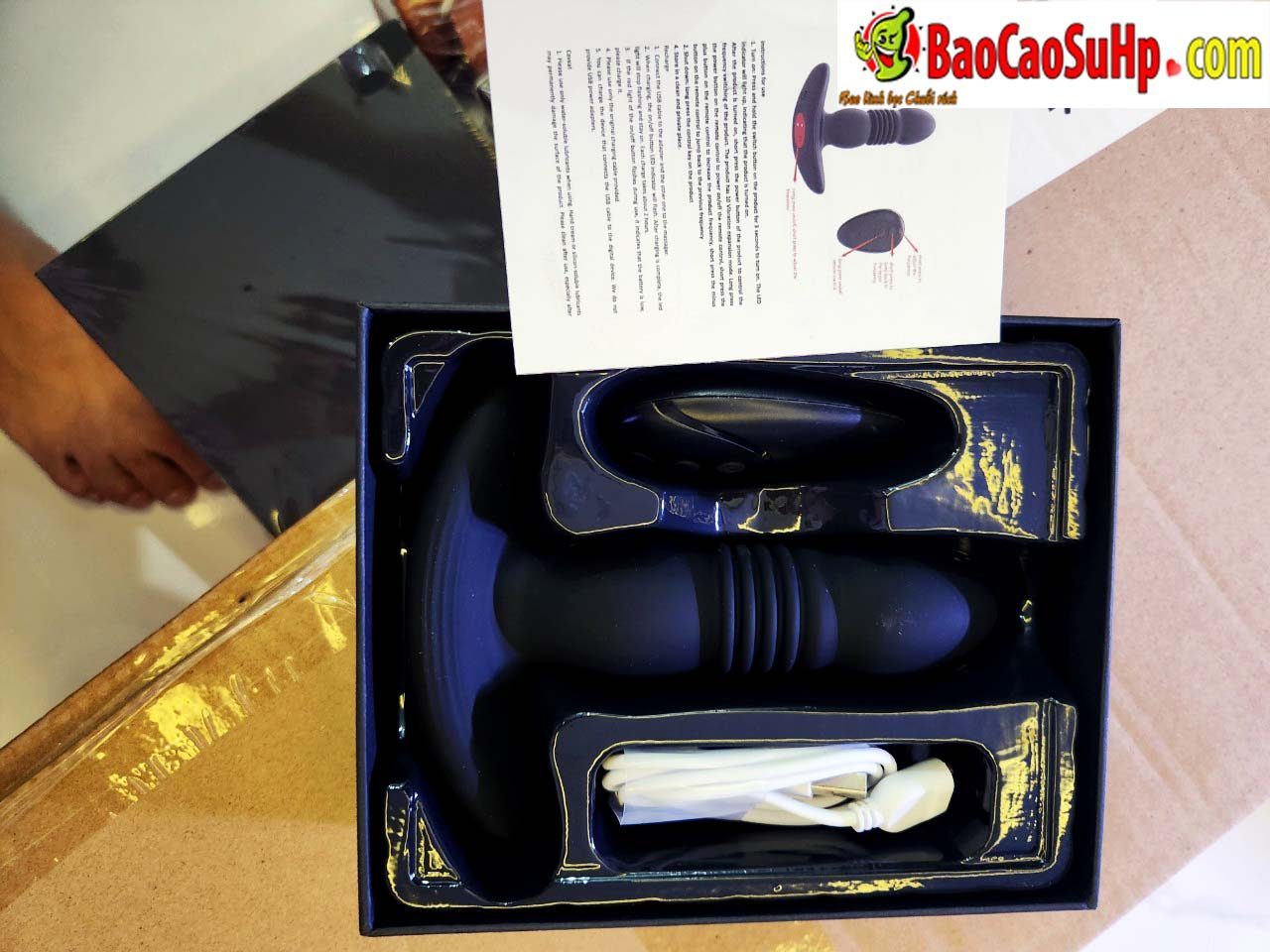 Thụt hậu môn Mokang giật điều khiển kích thích tuyến tiền liệt tăng khoái cảm