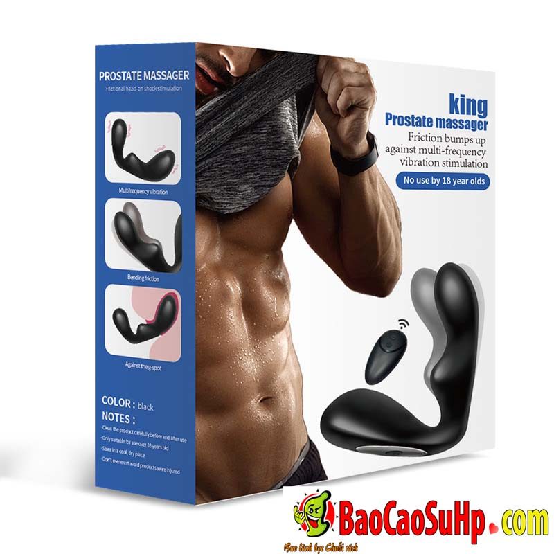 Đại lý Máy kích thích massage tuyến tiền liệt và hậu môn KingProMen điều khiển từ xa hàng xách tay Đại lý Máy kích thích massage tuyến tiền liệt và hậu môn KingProMen điều khiển từ xa hàng xách tay