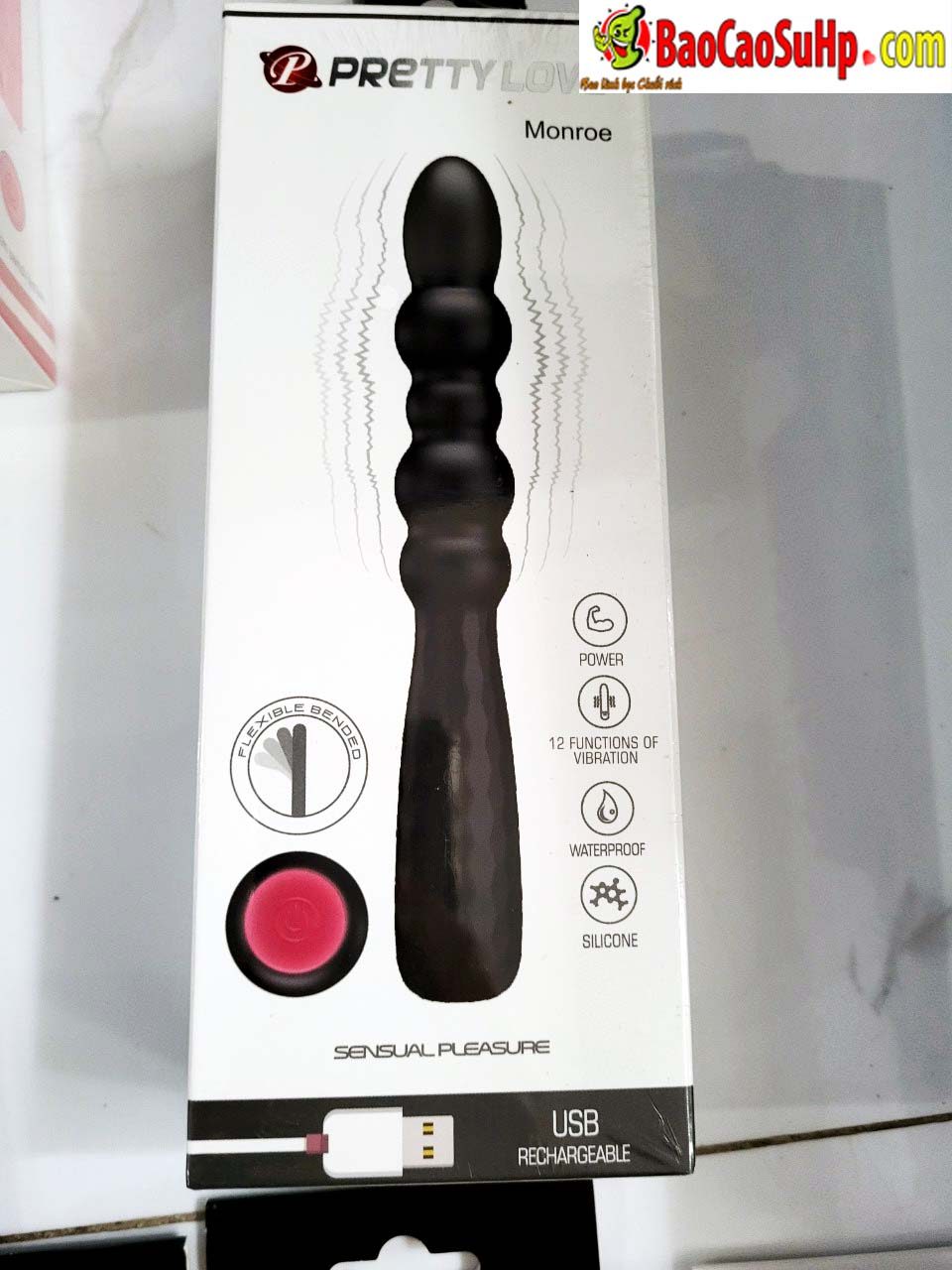 Thụt Hậu Môn Âm Đạo Prettylove Monroe 12 Chế Độ Rung Tình Yêu