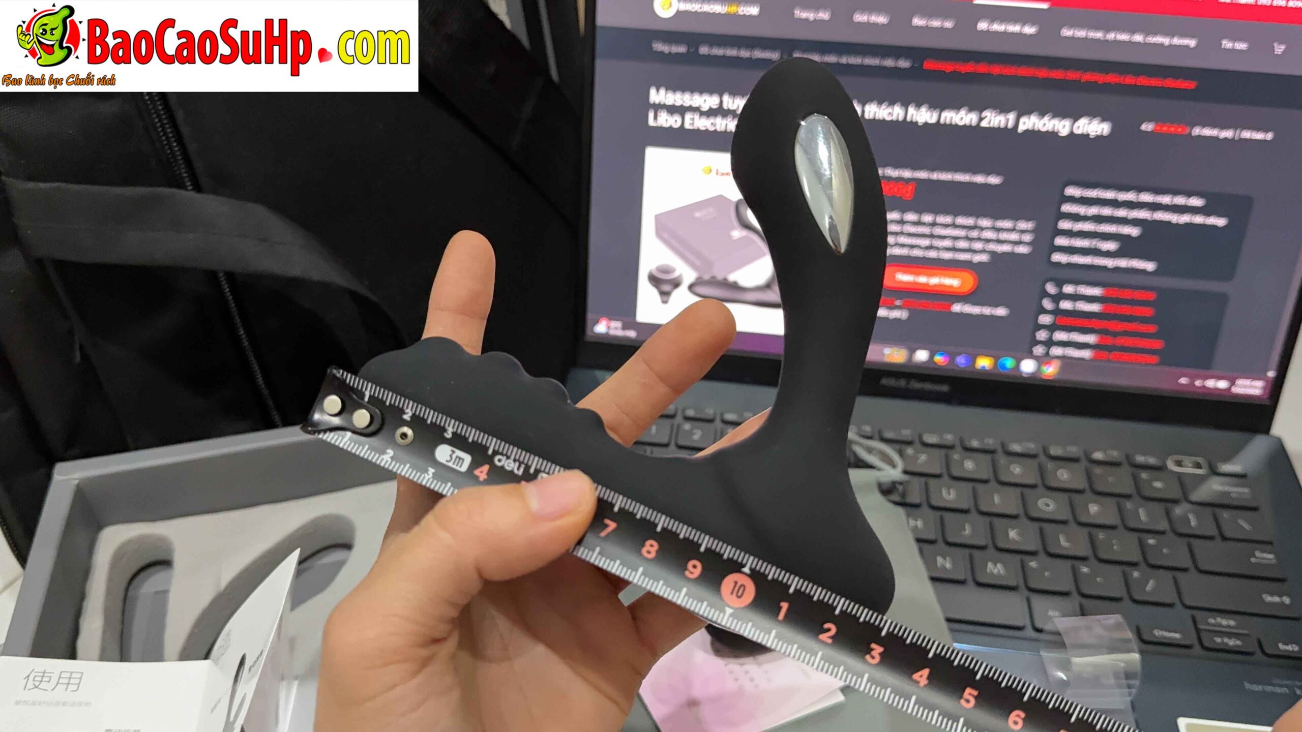  Review Massage tuyến tiền liệt kích thích hậu môn 2in1 phóng điện Libo Electric Gladiator tốt nhất