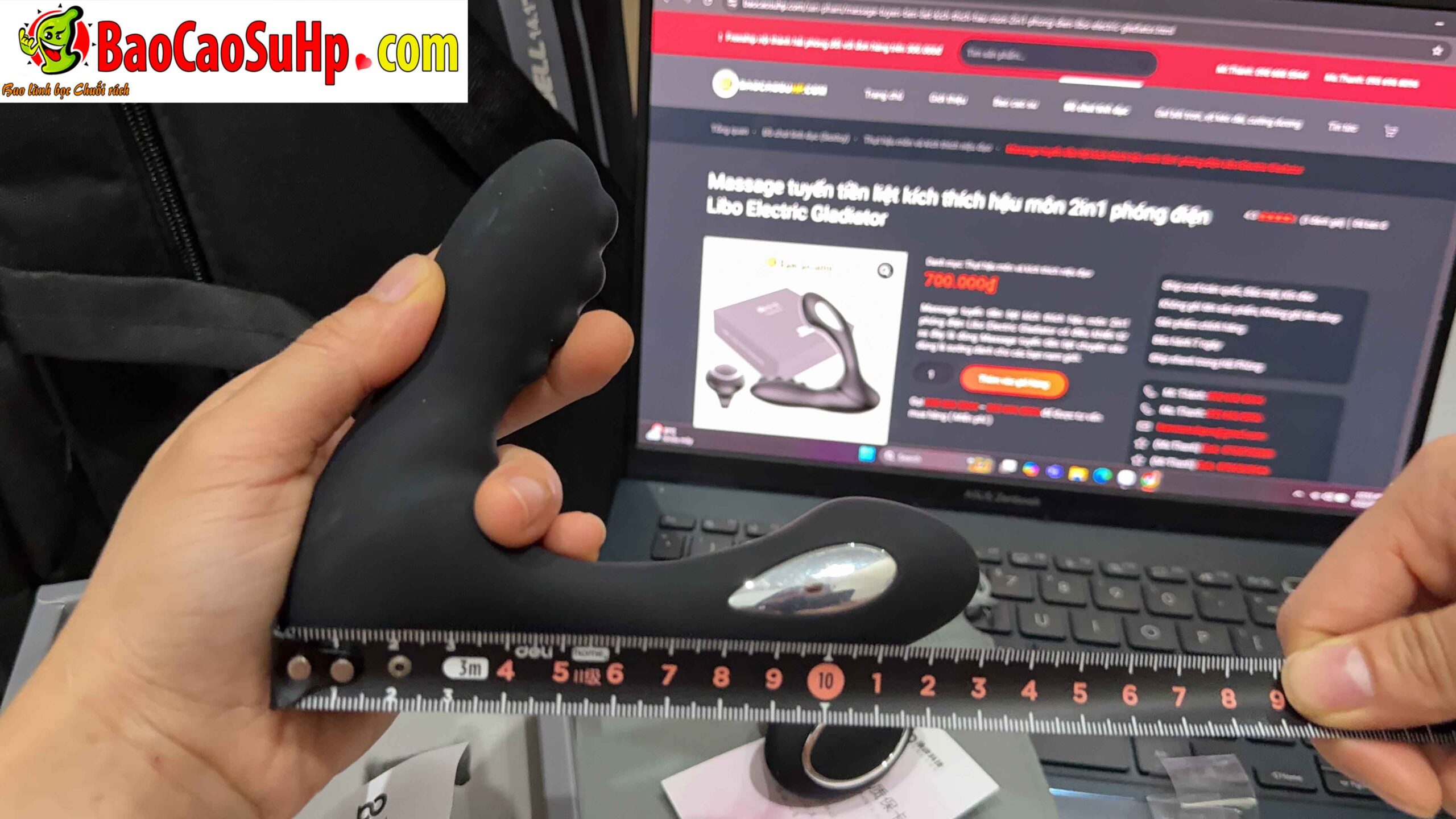  Review Massage tuyến tiền liệt kích thích hậu môn 2in1 phóng điện Libo Electric Gladiator tốt nhất