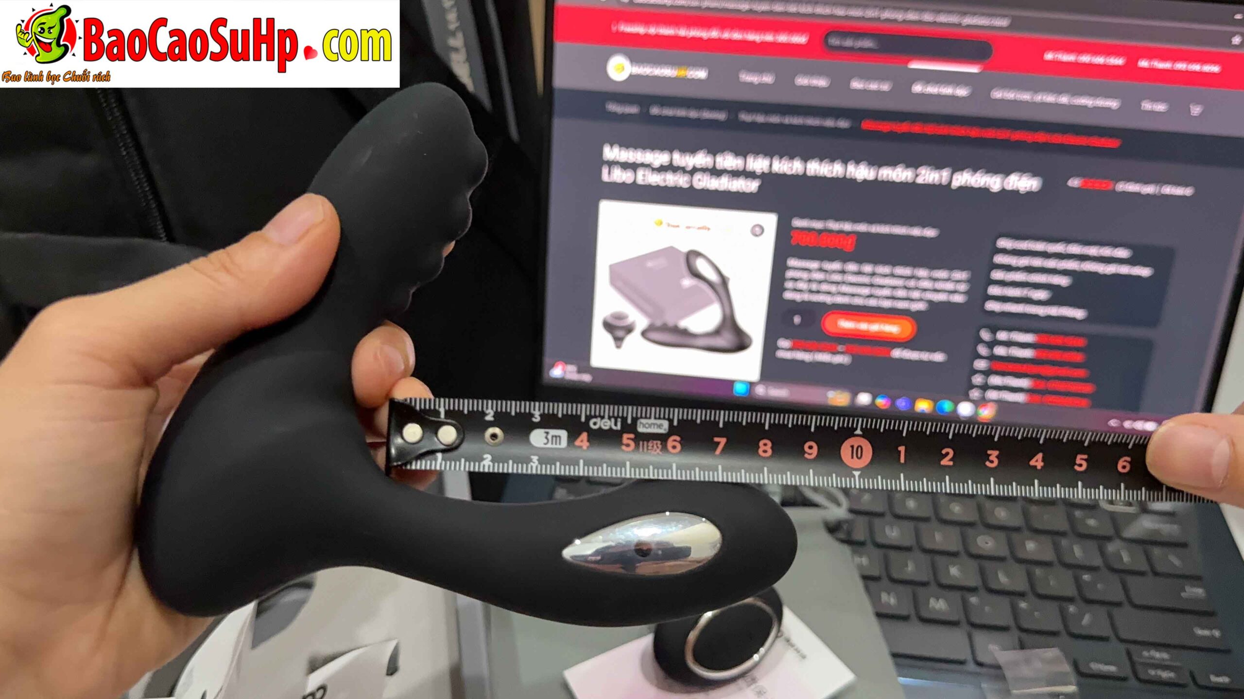  Review Massage tuyến tiền liệt kích thích hậu môn 2in1 phóng điện Libo Electric Gladiator tốt nhất