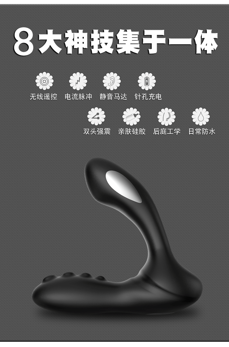  Review Massage tuyến tiền liệt kích thích hậu môn 2in1 phóng điện Libo Electric Gladiator tốt nhất