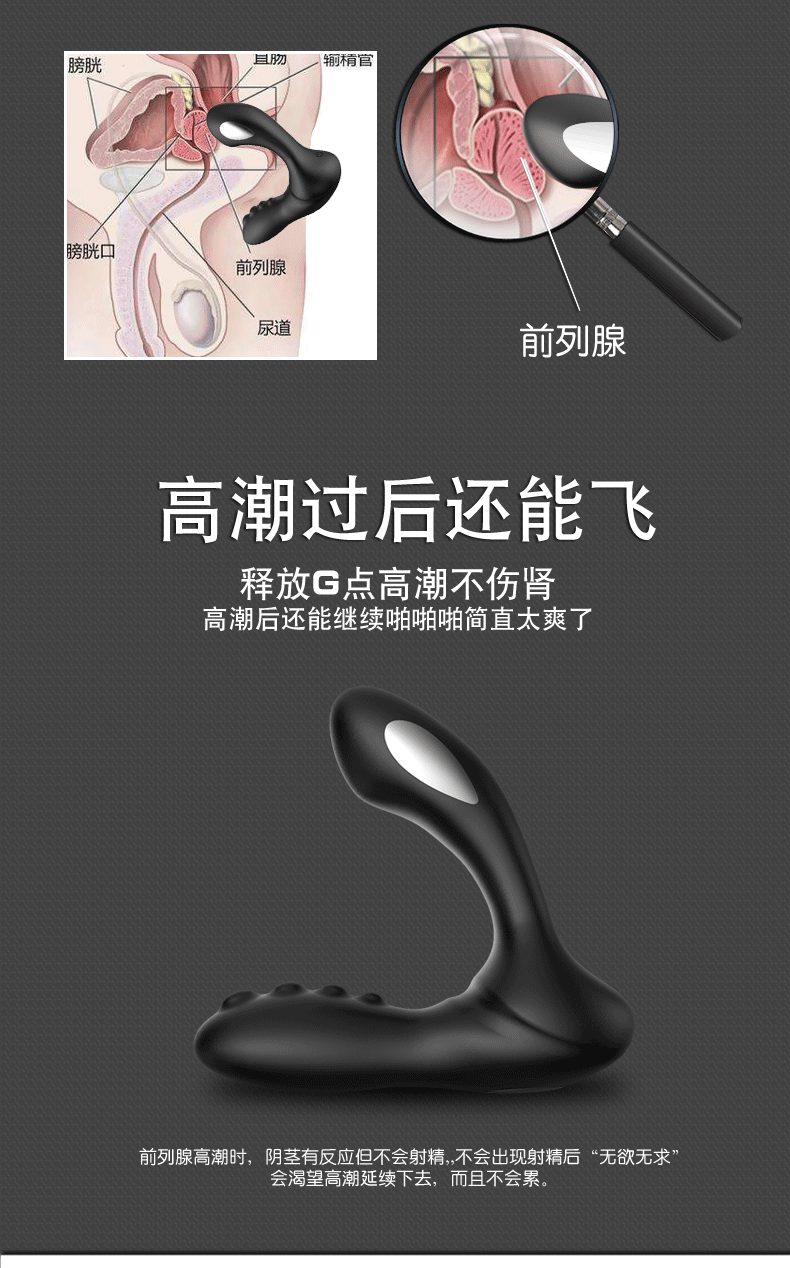  Review Massage tuyến tiền liệt kích thích hậu môn 2in1 phóng điện Libo Electric Gladiator tốt nhất