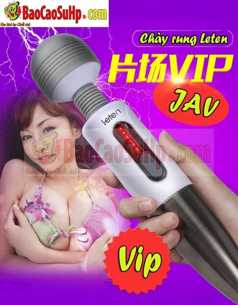 Chày Rung Leten Massage Phát Nhiệt Mạnh Mẽ Kích Thích Tối Đa