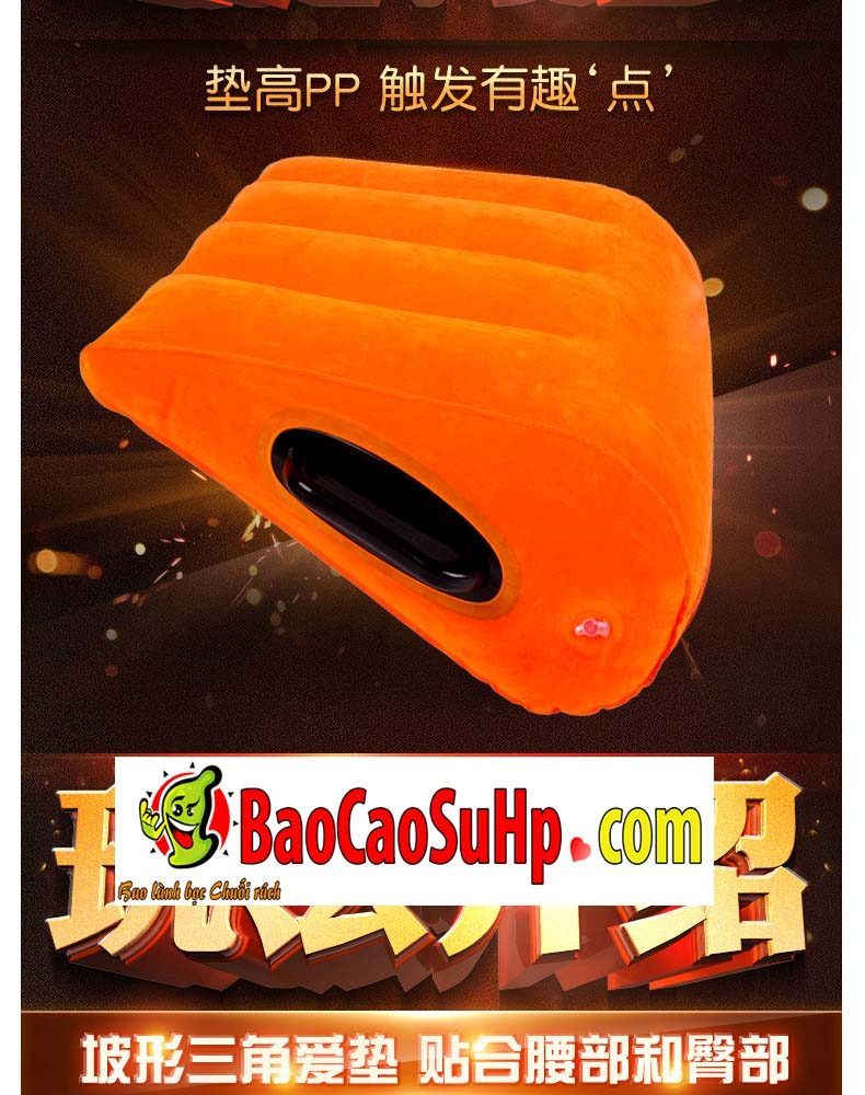  Mua Gối tình yêu bơm hơi tam giác Magic Orange yêu dễ dàng hơn! cao cấp