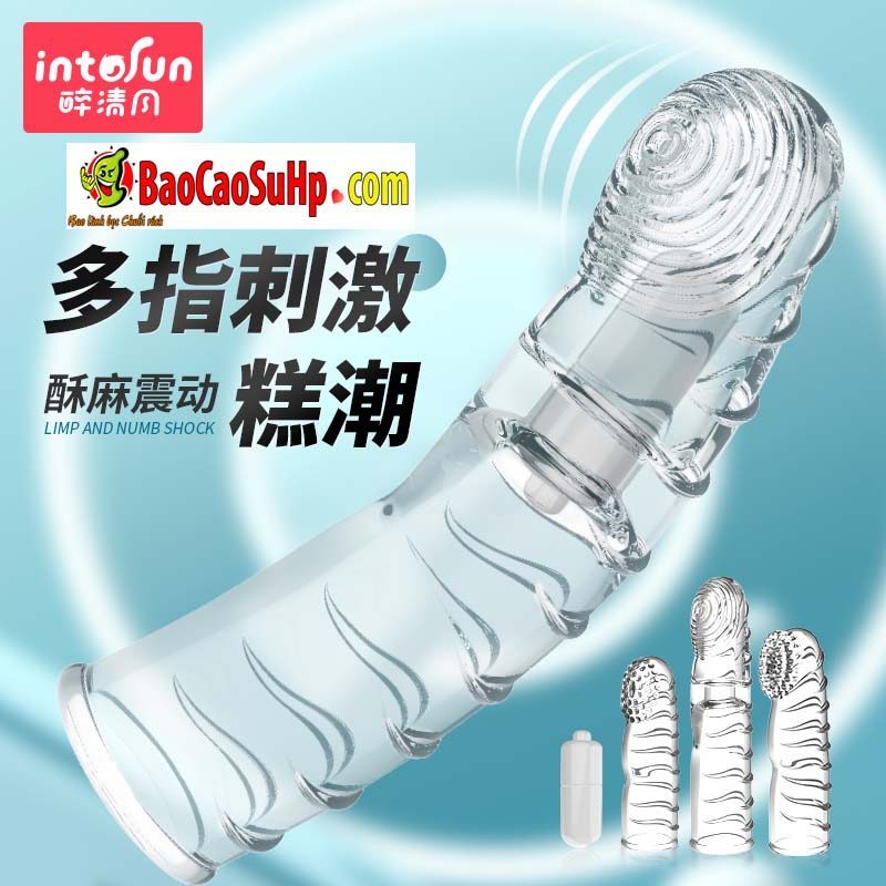  Cửa hàng bán Đồ chơi tình dục Ngón tay rung Mizzzee Dot Pull kích thích điểm G mềm mại hàng mới về