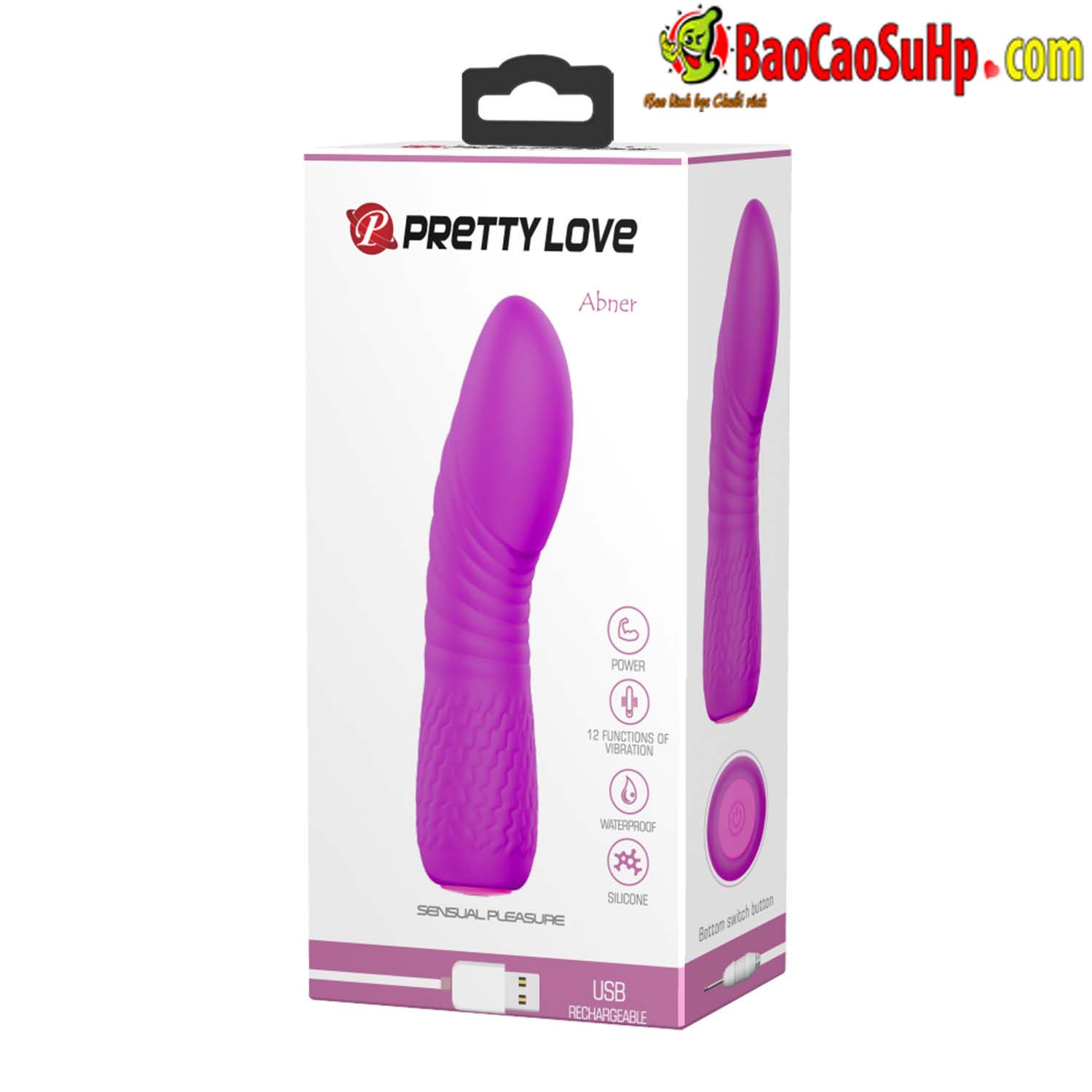  Nơi bán Ngón tay rung cực mạnh êm Prettylove Lina 12 chế độ . tốt nhất