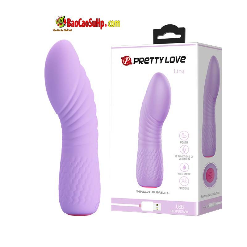  Nơi bán Ngón tay rung cực mạnh êm Prettylove Lina 12 chế độ . tốt nhất
