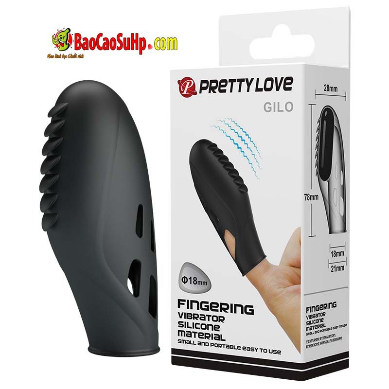  Cửa hàng bán Ngón tay rung nhỏ gọn Prettylove Gilo vân lưỡi nổi hàng mới về