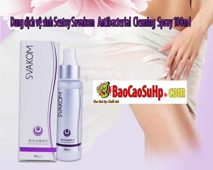  Nơi bán Dung dịch vệ sinh Sextoy Savakom Antibacterial Cleaning Spray 100ml giá rẻ
