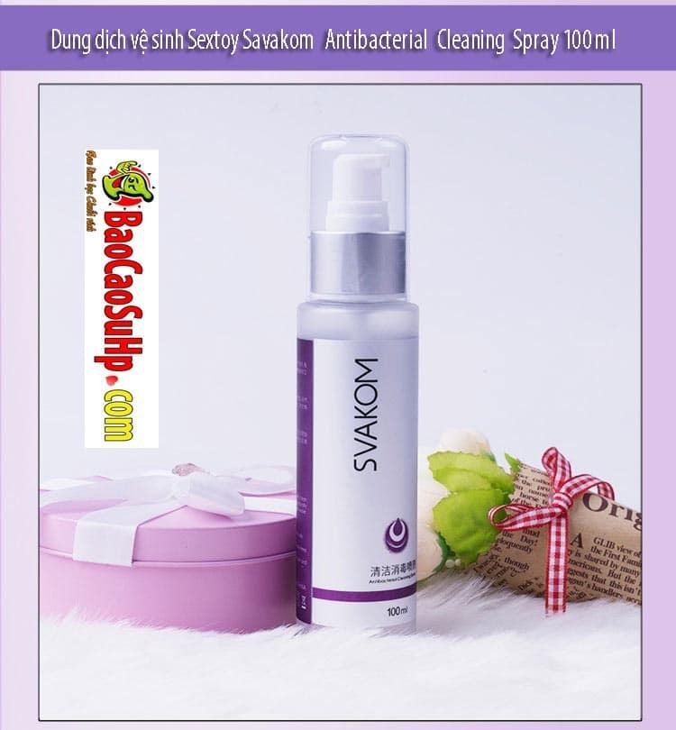  Nơi bán Dung dịch vệ sinh Sextoy Savakom Antibacterial Cleaning Spray 100ml giá rẻ