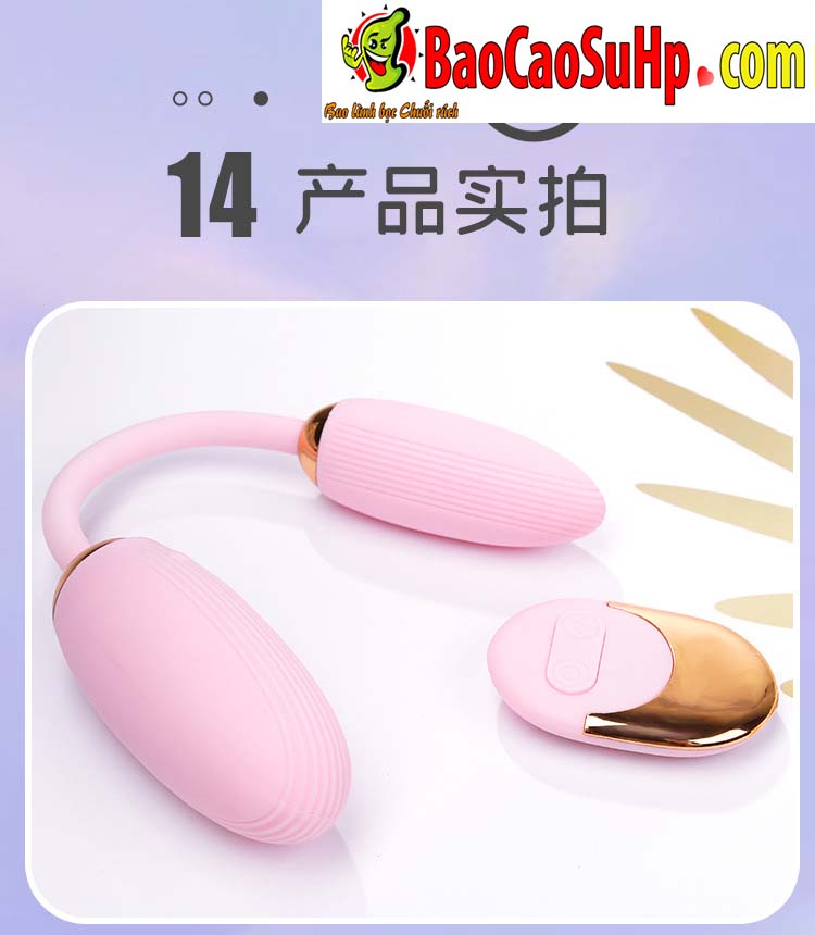  Đại lý Trứng rung Mystery Ji Yuetong 2 đầu rung âm vật massage điểm G cực đã hàng mới về