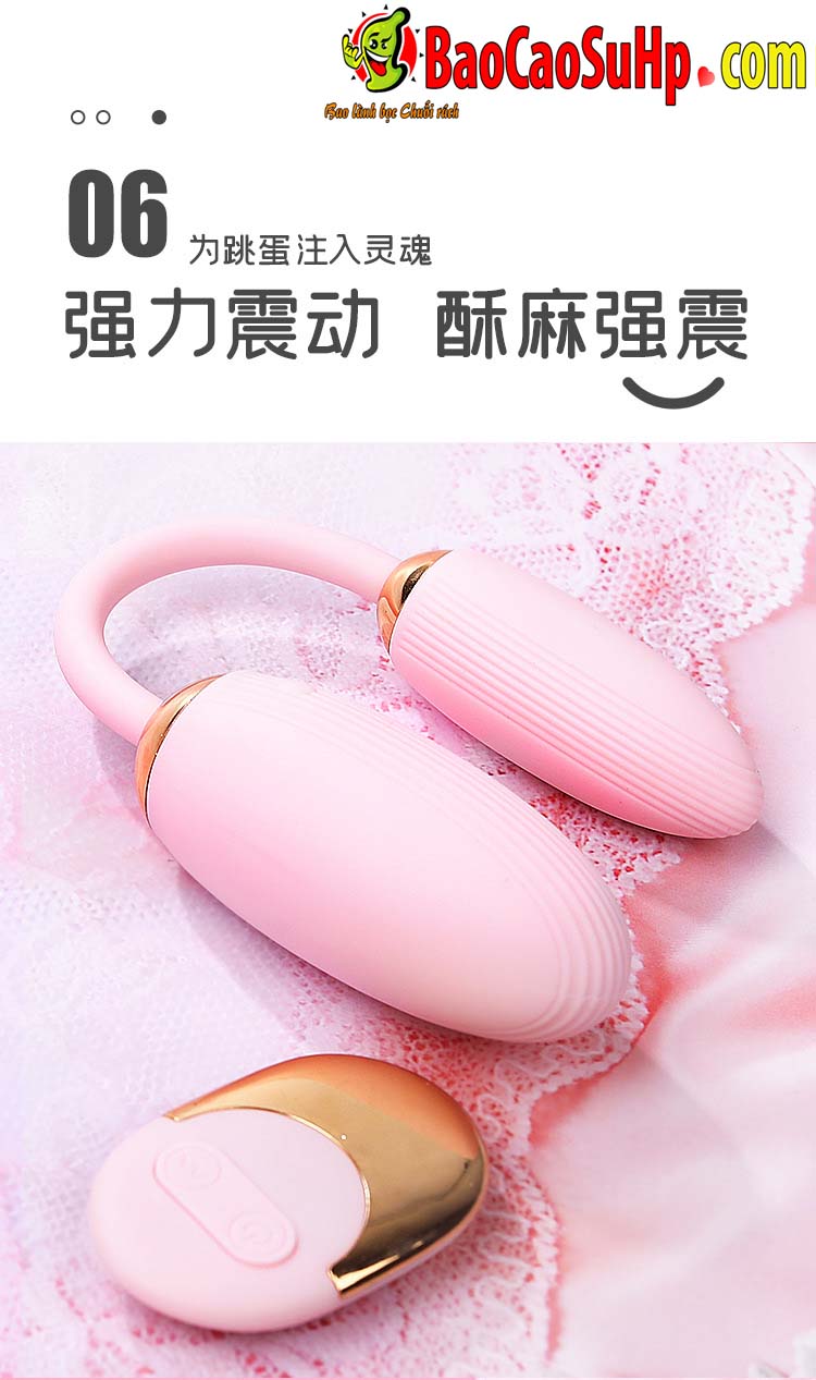  Đại lý Trứng rung Mystery Ji Yuetong 2 đầu rung âm vật massage điểm G cực đã hàng mới về